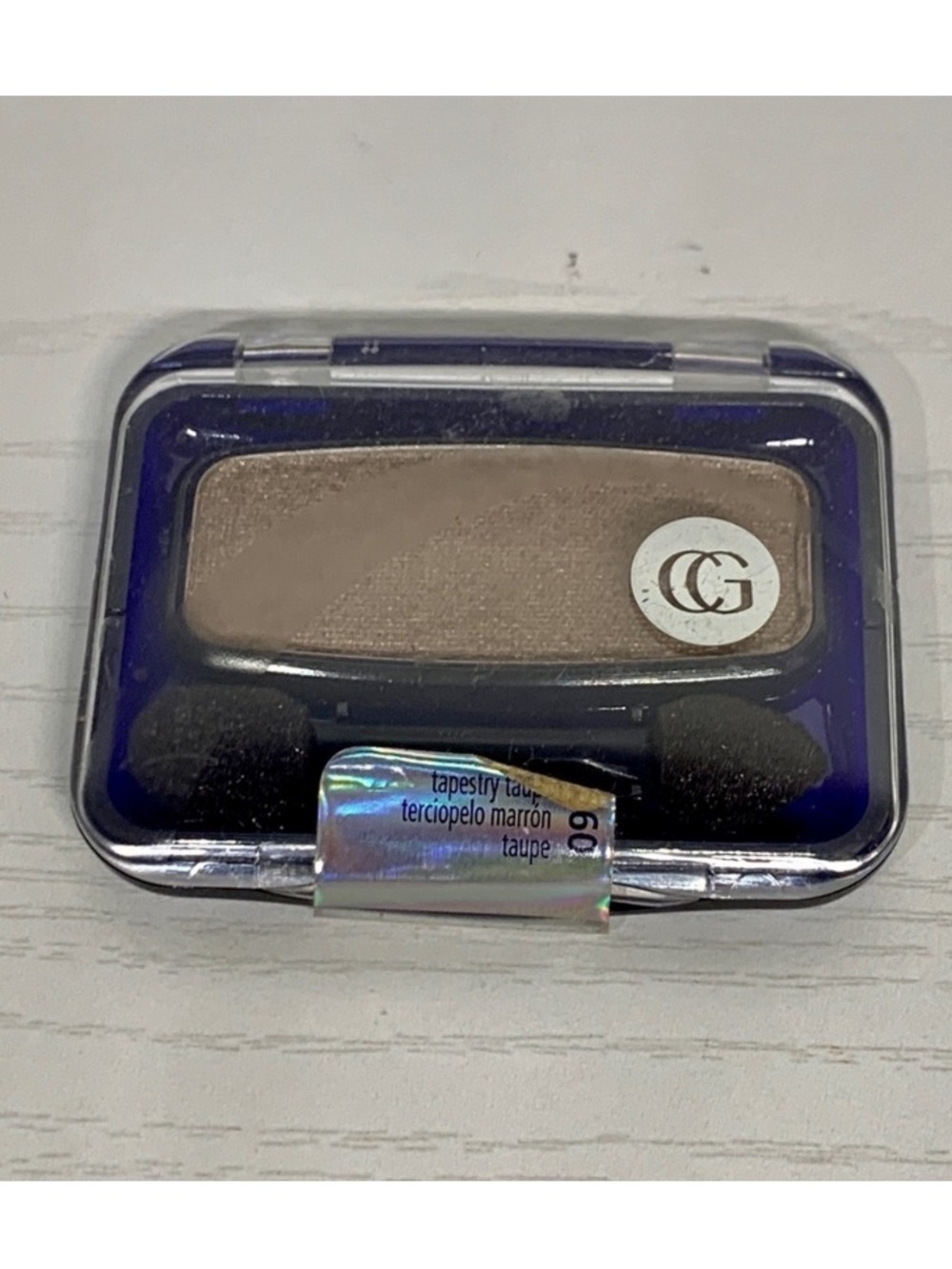 CoverGirl Tapestry Taupe Eyeshadow new 760 VTG Sealed Blue Package Shimmer Tan